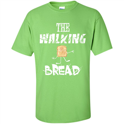 The Walking Bread T-shirt Lime