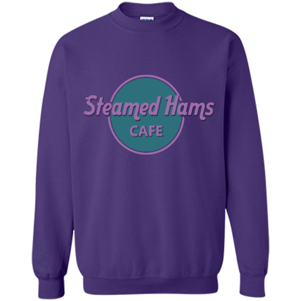 Steamed Hams Cafe T-shirt Orange