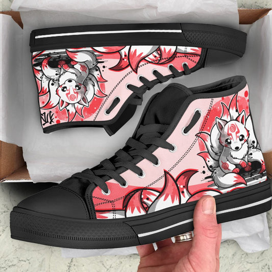 Ninetail fox Spirit High Top Shoes SIZE 47