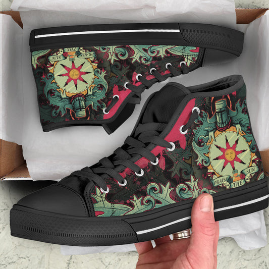 Dark Souls Praise The Sun High Top Shoes SIZE 47