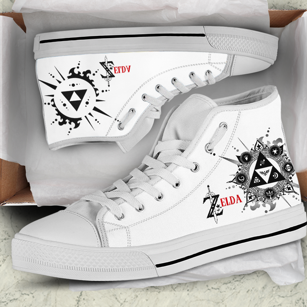 The Legend Of Zelda High Top Shoes SIZE 47