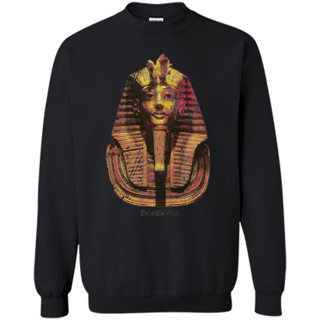 Distressed Pharoah T-shirt Black