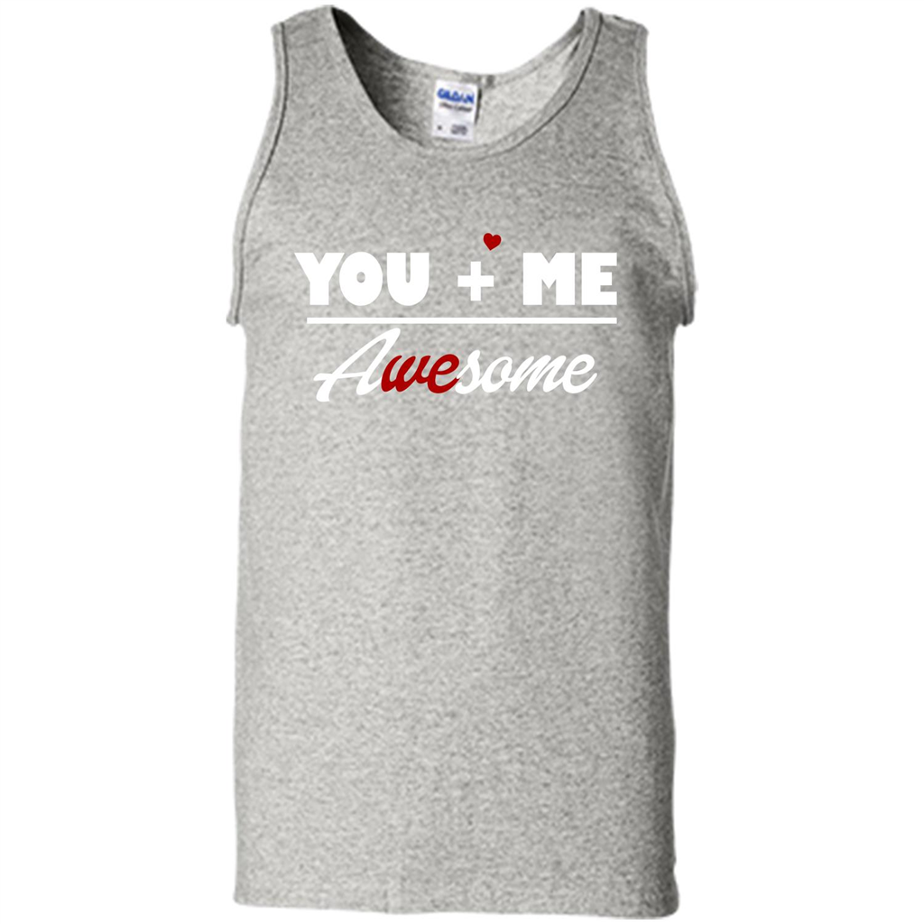 Love T-shirt You and Me Awesome Ash