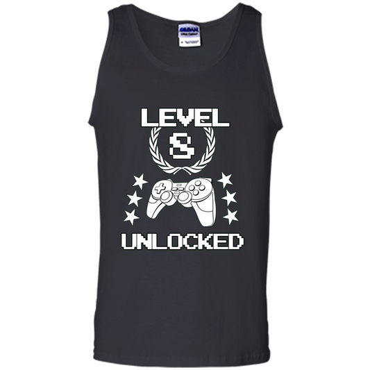 Video Game T-shirt Legendary Gamers 8th Unlocked T-shirt Royal