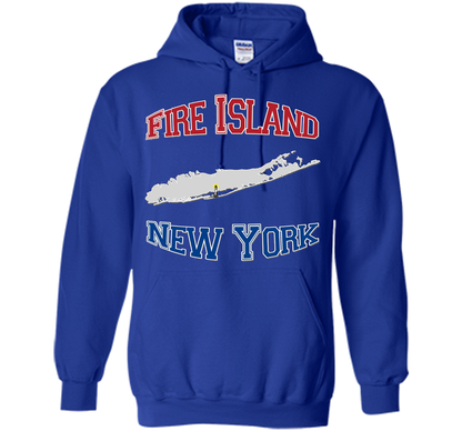 Fire Island New York T-shirt Royal