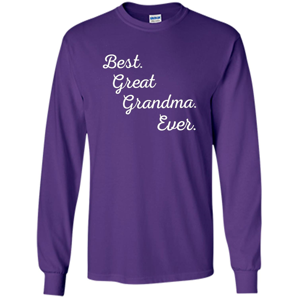 Best Great Grandma Ever T-shirt