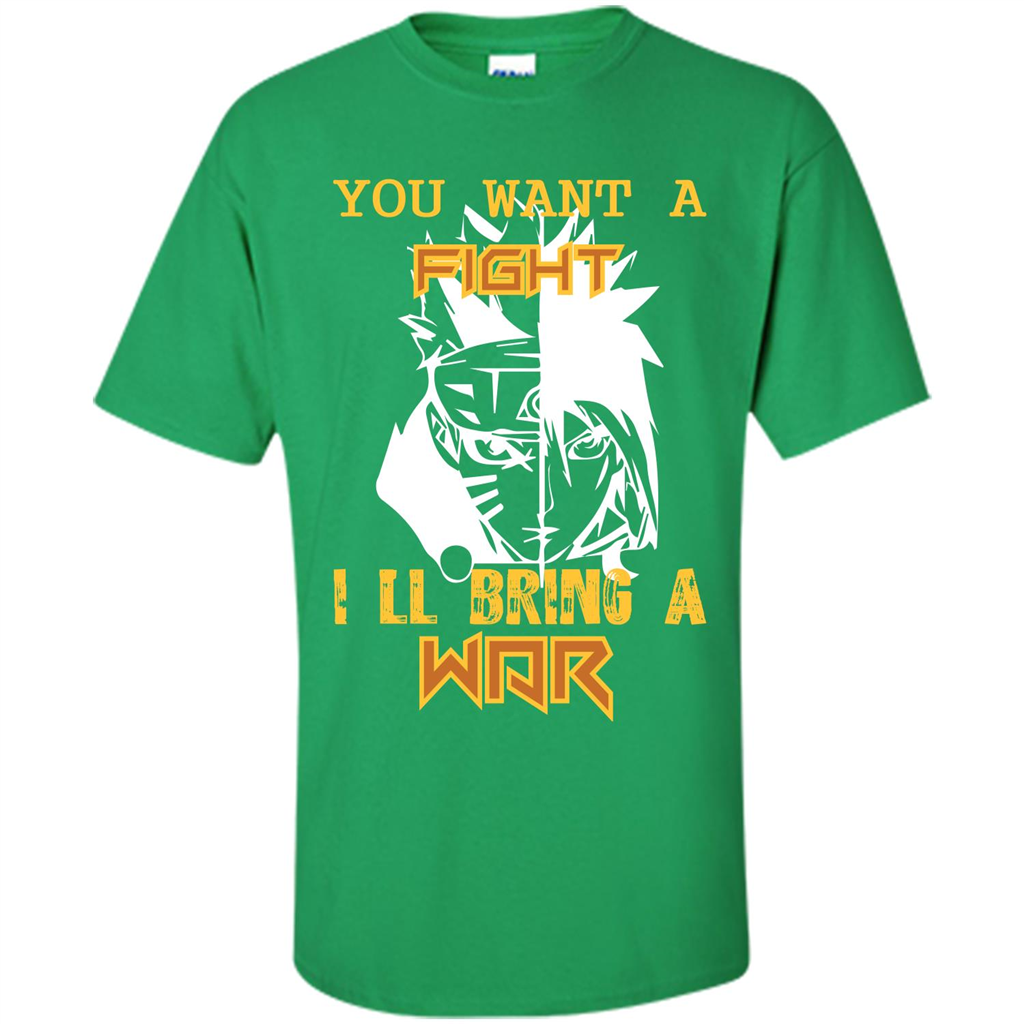 Movie T-shirt You Want A Fight I_Ñéll Bring A War Irish Green