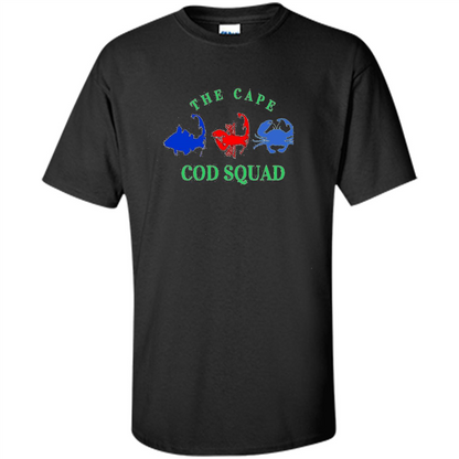 The Cape Cod Squad T-shirt Black
