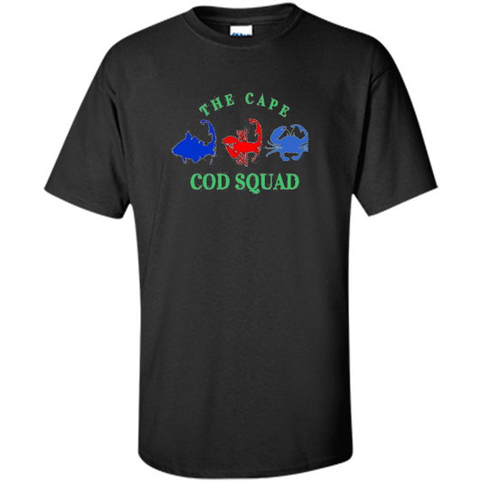 The Cape Cod Squad T-shirt Black