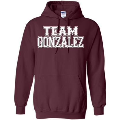 Team Gonzalez T-shirt Maroon