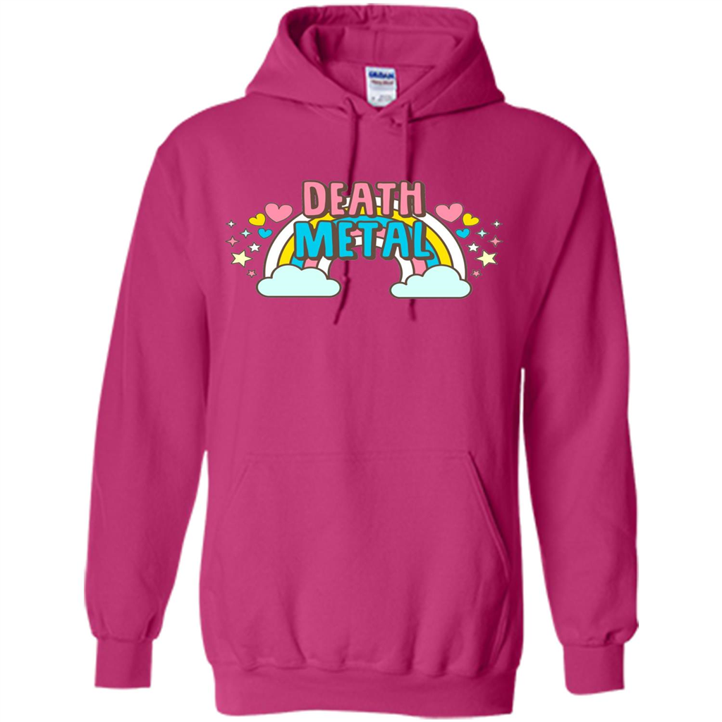 Death Metal Rainbow Cute T-Shirt Heliconia