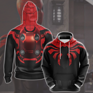 Spider-Man 2 Peter Parker Superior Suit Cosplay Video Game All Over Printed T-shirt Tank Top Zip Hoodie Pullover Hoodie Hawaiian Shirt Beach Shorts Joggers 02 Hoodie S