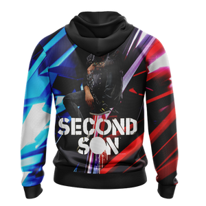 Infamous: Second Son Unisex 3D Hoodie