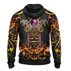 Diablo III - Class Crests Unisex Zip Up Hoodie