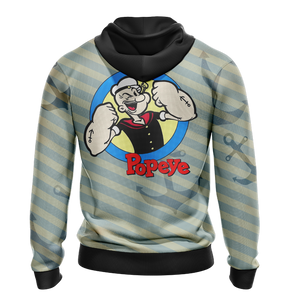 Popeye Characters New Unisex 3D Hoodie