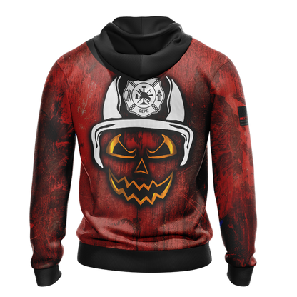 Firefighter New Unisex Zip Up Hoodie