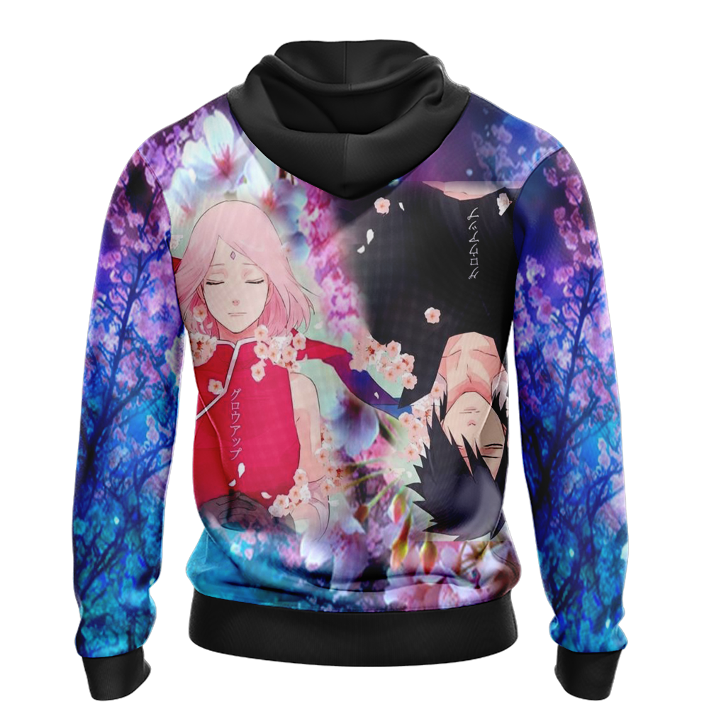 Naruto - Sasuke & Sakura Unisex 3D Hoodie