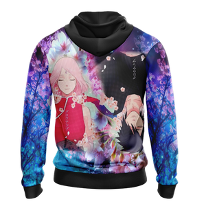 Naruto - Sasuke & Sakura Unisex 3D Hoodie