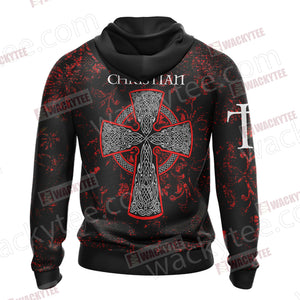 Cross Gothic Christian Unisex 3D Hoodie