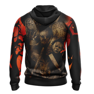 Horror Characters Halloween TV Show Unisex 3D Hoodie