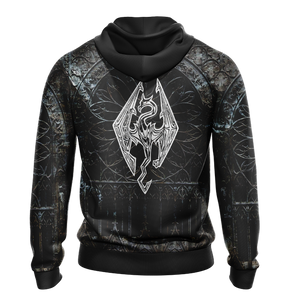 The Elder Scrolls - Skyrim New Style Unisex Zip Up Hoodie