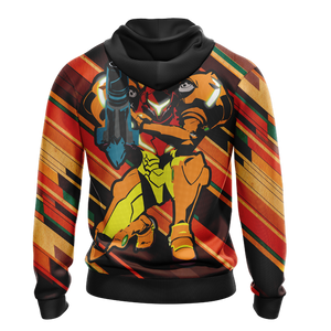 Metroid 2 - Samus Unisex Zip Up Hoodie