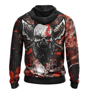 God Of War - Kratos New Version 2020 Unisex Zip Up Hoodie Jacket