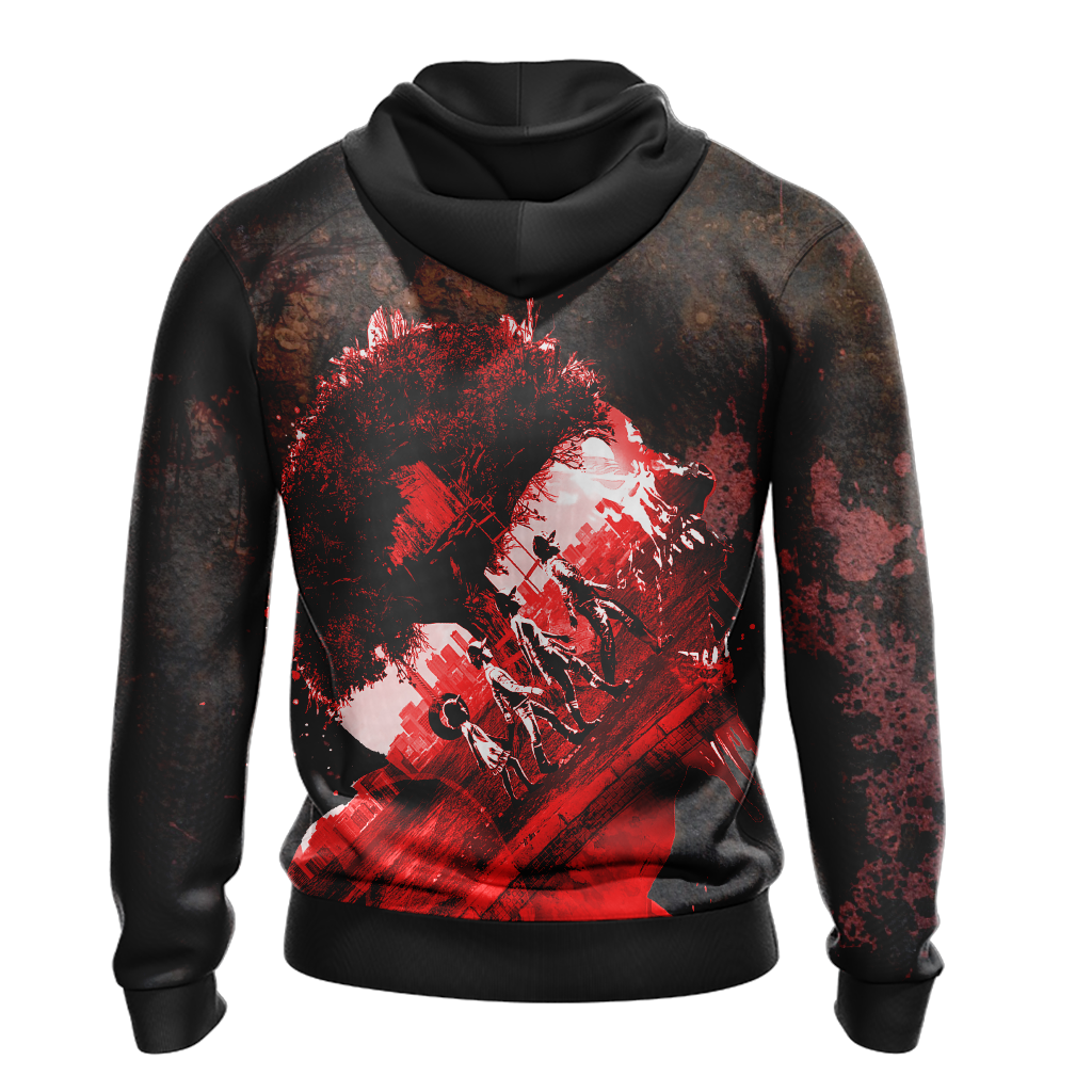 The Walking Dead - Don't Open Dead Inside New 3D Zip Up Hoodie