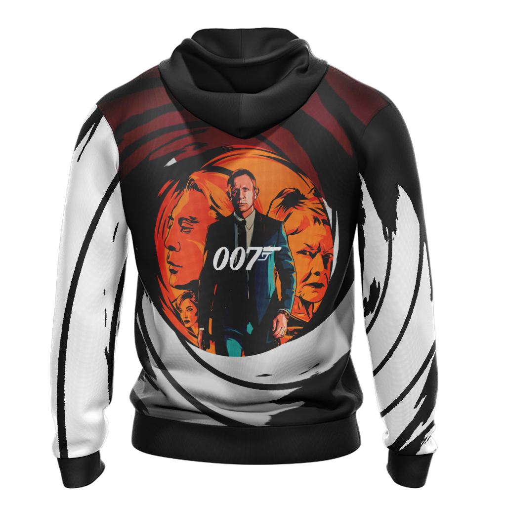 James Bond 007 Unisex 3D Hoodie