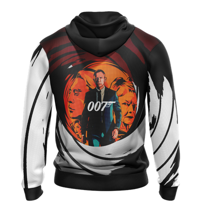 James Bond 007 Unisex 3D Hoodie