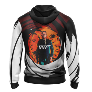 James Bond 007 Unisex 3D Hoodie