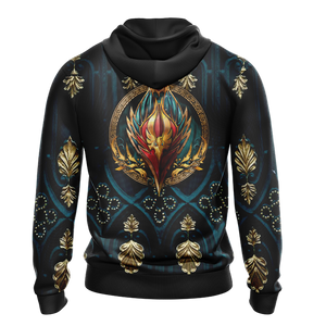 World Of Warcraft - Blood Elf Alliance Races Crest Unisex 3D Hoodie