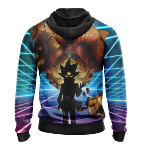 Yu-Gi-Oh! -Exodia and Yami Yugi Unisex 3D Zip Up Hoodie