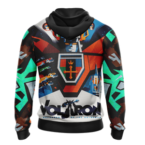 Voltron: Legendary Defender New Version Zip Up Hoodie