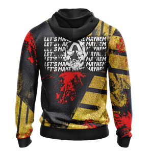 Borderlands - Let's Make Some May Hem Unisex 3D Hoodie