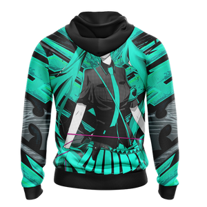 Hatsune Miku Love is War Unisex 3D Hoodie