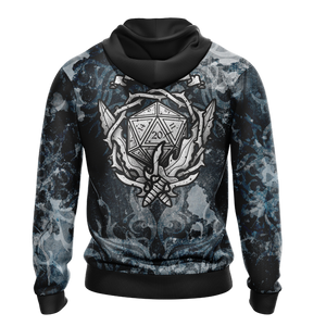 Dungeons And Dragons - Warrior Crest Unisex 3D Hoodie