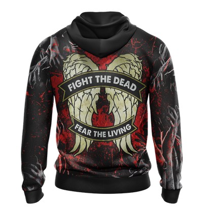 The Walking Dead - Daryl Dixon 3D Zip Up Hoodie