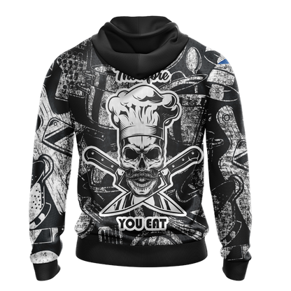 Cooking I Cook Therefore You Eat Unisex 3D Hoodie