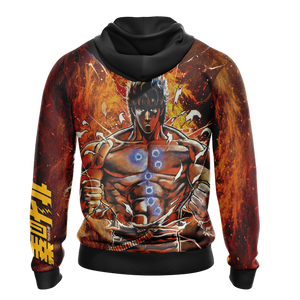 Fist of the North Star Kenshiro New Unisex Zip Up Hoodie