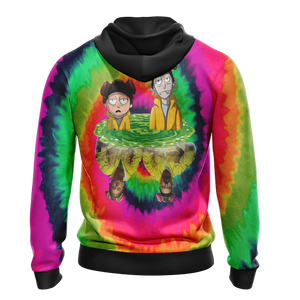 Breaking Bad x Rick and Morty Unisex 3D Hoodie