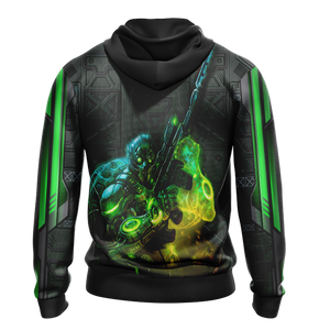 StarCraft - Ghost Unisex 3D Hoodie