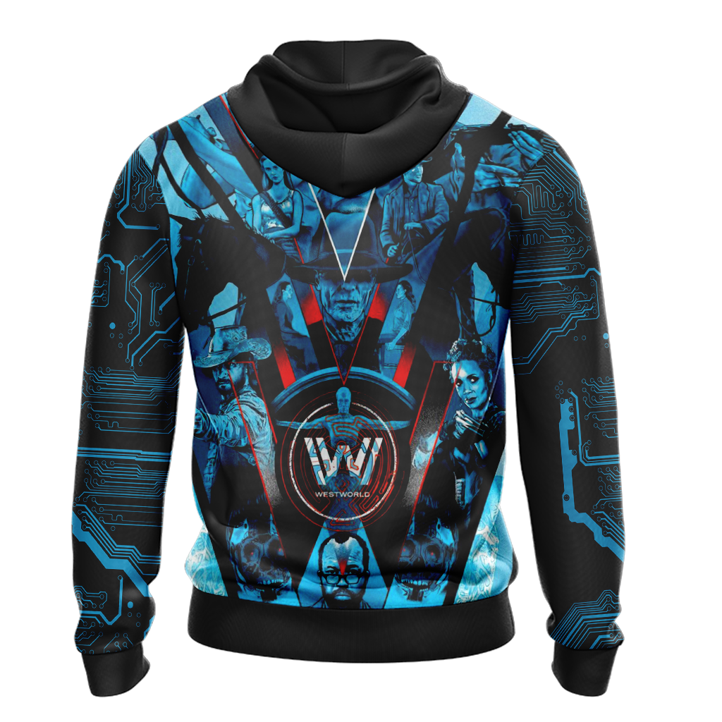 Westworld (TV series) New Style Unisex Zip Up Hoodie