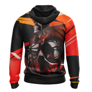 Bleach - Ichigo and Hollow Ichigo Unisex 3D Hoodie