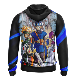 Dragon Quest New Style Unisex Zip Up Hoodie