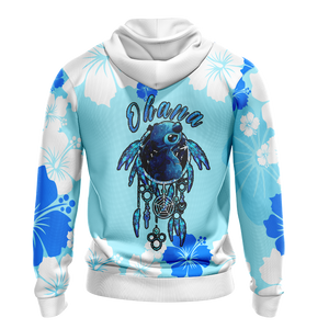 Ohana Stitch Unisex 3D Hoodie