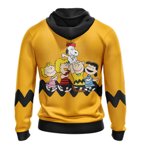 Peanuts Character  Unisex 3D Hoodie