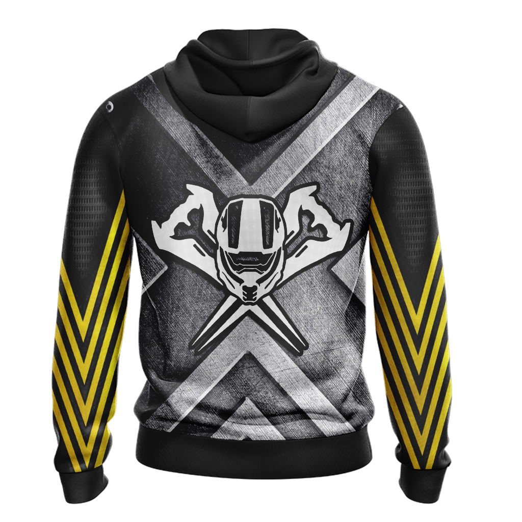 Halo Unisex Zip Up Hoodie