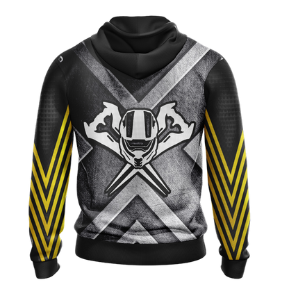 Halo Unisex Zip Up Hoodie