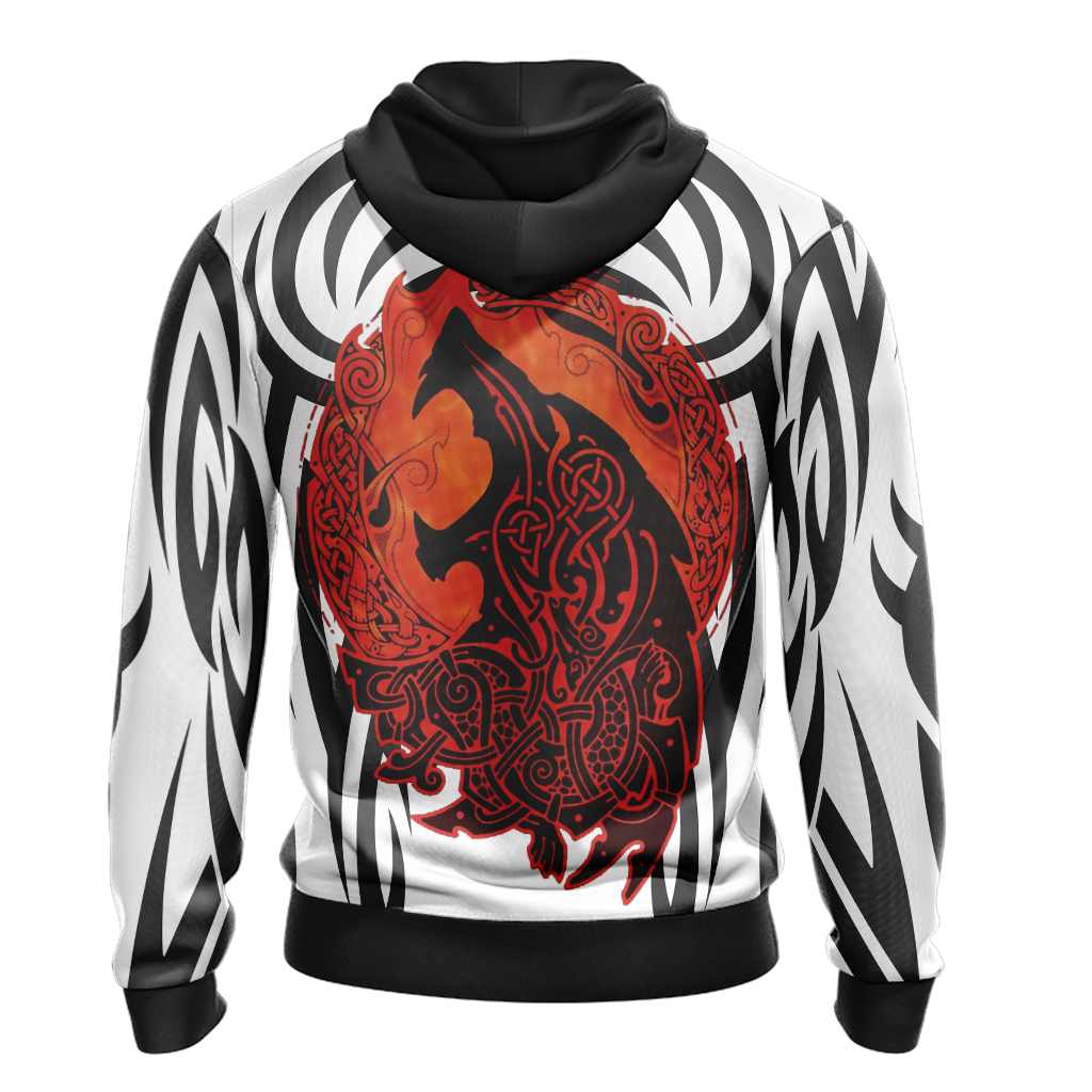 Fenrir Unisex Zip Up Hoodie